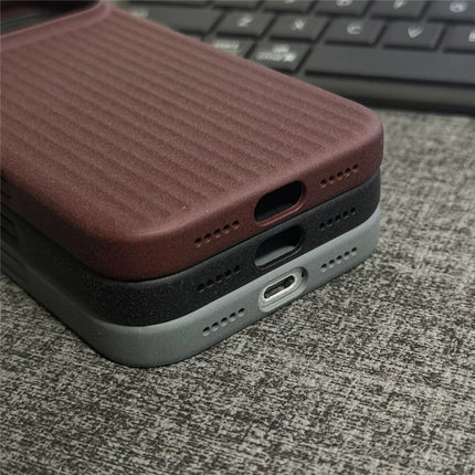 Sand Texture Grip MagSafe Case for iPhone 17/16 Pro Max Shockproof Magnetic Cover