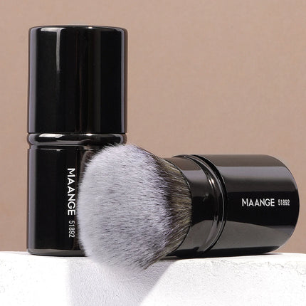 Velora Beauty Retractable Kabuki Brush Foundation Blush Powder Contour Portable Makeup Tool