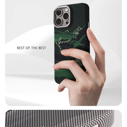 VistaRelief MagSafe Case for iPhone 16/15/14 Pro Max Alloy Lens Shield Hard PC Wireless Cover