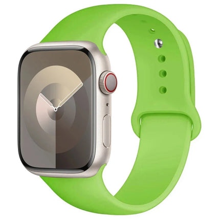 OKEYWOW Apple Watch silicone sport strap for Series 9, Ultra, SE, 3, 2 in 49mm to 38mm, flexible and comfortable fitness band