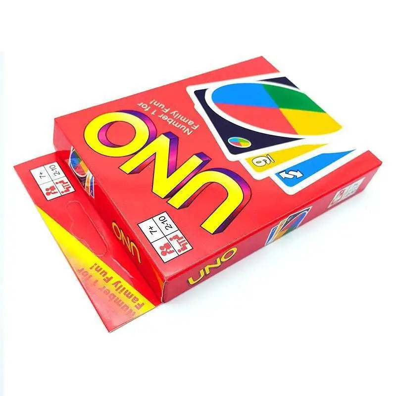 New Classic UNO Cards Chinese and English Cards Family Fun Entertainment Board Game Board Game Family Party Poker Game Toy