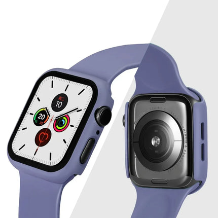 WatchGuard Glass Case for Apple Watch Ultra 2/Series 9/8/7/6/SE 41mm–49mm Screen Protector Cover