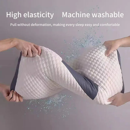 NeckRest Cervical Sleep Pillow Orthopedic Soybean Fiber Massage Support Pillow SPA Comfort