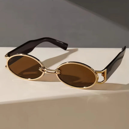 Y2K Vintage Frame Sunglasses with UV Protection