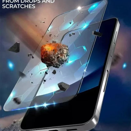 OKEYWOW Samsung tempered glass screen protector for S21, S22, S23, A16, A26, A36, A54, A55, A56, easy install, clear protection