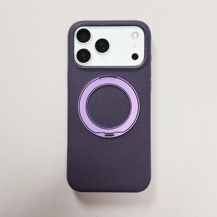 WeaveSpin MagSafe Case for iPhone 17/16/15/14/13 Pro Max 360° Rotating Stand Frosted Cover