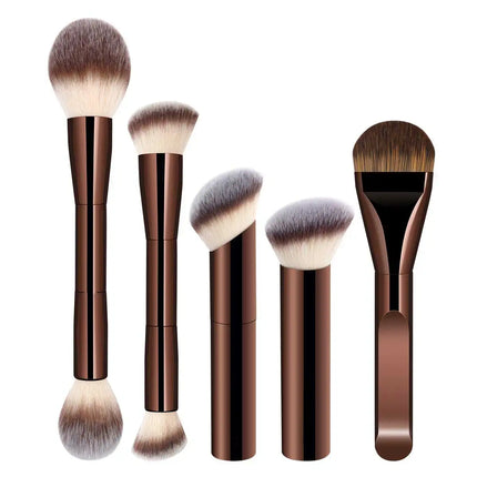 ProBlend 5-Piece Dual-Ended Kabuki Makeup Brush Set