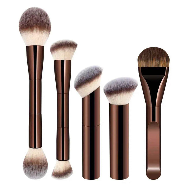 ProBlend 5-Piece Dual-Ended Kabuki Makeup Brush Set