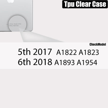 Clear iPad Case with Pencil Holder Pro 11 12.9 10.5 9.7 Mini 6 Air 5 4 TPU Cover