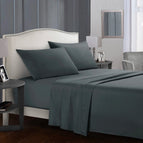 Gray / Twin 99x190cm-4pcs / set