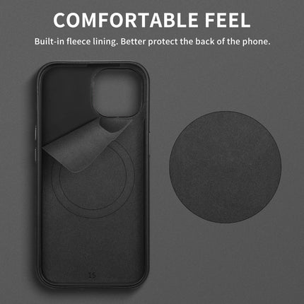 VantaLeather MagSafe Case for iPhone 17/16/15/14/13 Pro Max Magnetic Wireless Charge Cover