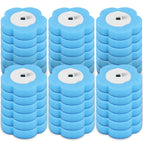 36pcs blue head