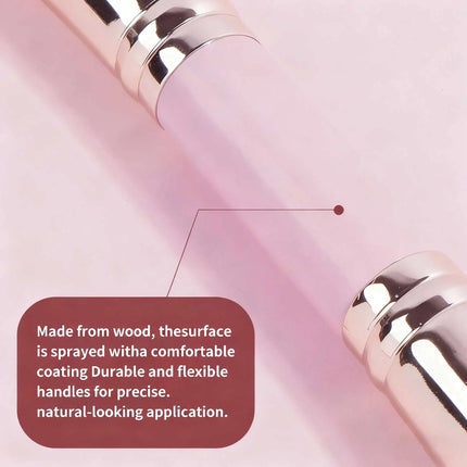 ProBlend 4-Piece Dual-Ended Face Makeup Brush Set with Box