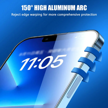 OKEYWOW Samsung 8K dust-free tempered glass screen protector for Galaxy S22 Ultra and A56/A55/A54 models, with precise fit and clarity.
