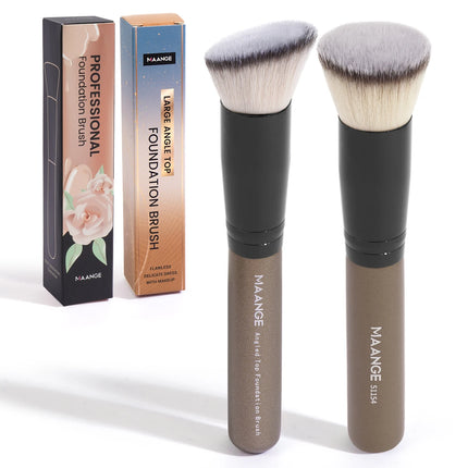 Velora Beauty Single Makeup Brush with Box Foundation Concealer Powder Blush Contour Soft Bristle Tool
