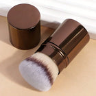 GlowTouch Retractable Makeup Brush for Powder, Blush & Foundation