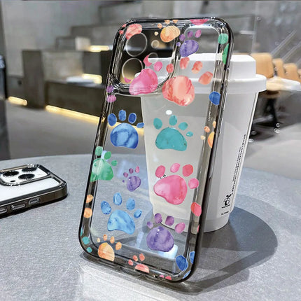 Blue evil eye shockproof soft phone case for iPhone 15, 14, 13, 12, 11, Pro Max, XR, XS, and SE by OKEYWOW
