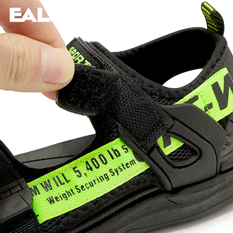 Kids' Summer Sport Sandals: Breathable, Comfortable Beach Shoes with Non-Slip Soft Soles