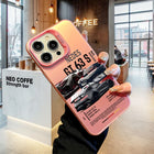 OKEYWOW iPhone GT Car Case in laser PC and TPU, shockproof cover for iPhone 17 Air, 16, 15, 14, 13, 12, 11 Pro Max, XR, XS