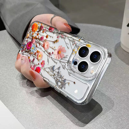 FloraBloom Clear Case for Samsung Galaxy S26/S25 Ultra/S24 FE/A56/A55 Shockproof Cover