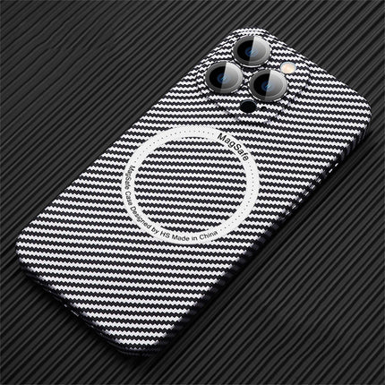 OKEYWOW iPhone carbon fiber case with ultra-thin design and hard back cover, camera protection for models 11 to 17/16/15/14/13/12/11 Pro Max XR XS