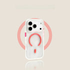 Corrugated MagSafe Case for iPhone 17/16/15/14/13 Pro Max Transparent Anti-Drop Cover