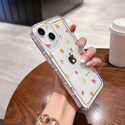 Clear TPU iPhone case by OKEYWOW for iPhone 17 to 11 Pro Max XR XS SE, soft shockproof cover with transparent design.