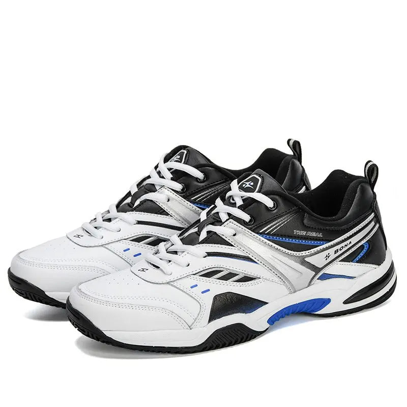 BONA New Classics Style Men Tennis Shoes: Lace-up sport shoes featuring top quality and comfort for male athletes. Stay stylish and comfortable with these sneakers (Model: 33560).