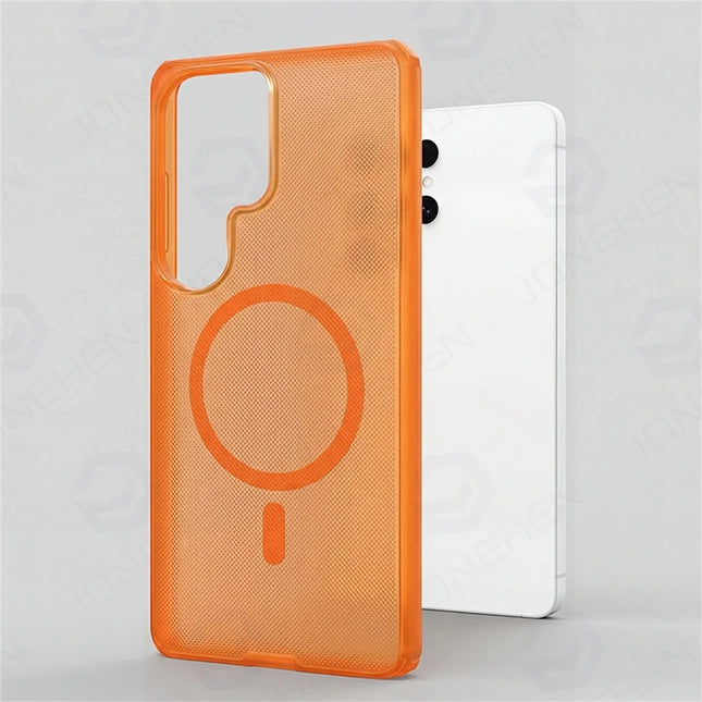FrostLite Magnetic Armor Case for Samsung Galaxy S26/S25/S24 Ultra Translucent Shockproof Cover