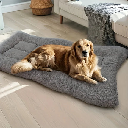 Extra Large Dog Bed Plush Soft Crate Mat Sofa Thickened Pet Sleeping Bed