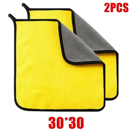 UltraDry Microfiber Car Towels 1/2/3/6/10PCS 30x60cm Soft Quick Dry Cleaning Cloth for Windows Mirrors Auto Care