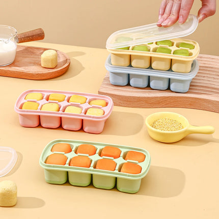 IceFlex Silicone Ice Cube Tray with Lid for Drinks & Whisky