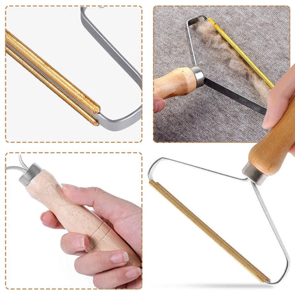 FurAway Portable Lint Remover Brush Pet Hair Sofa Clothes Cleaning Fabric Shaver Tool
