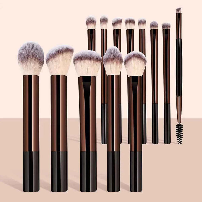 ProBlend 13-Piece Makeup Brush Set for Face & Eyes