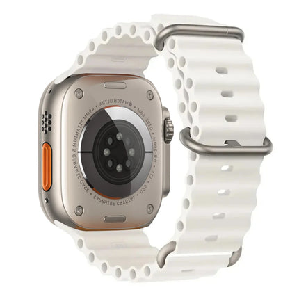 OceanFlex Silicone Sport Band for Apple Watch Ultra 2/Ultra/Series 10/9/8/7/6/SE 38mm–49mm