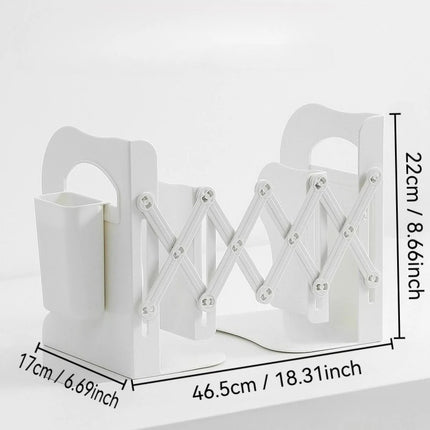 Adjustable Desktop Bookends & Bookshelf Organiser