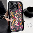 OKEYWOW iPhone Butterfly Painting Silicone Shockproof Case for iPhone 11 Pro Max, XR, XS, 12, 13, 14, 15, 16, 17 series