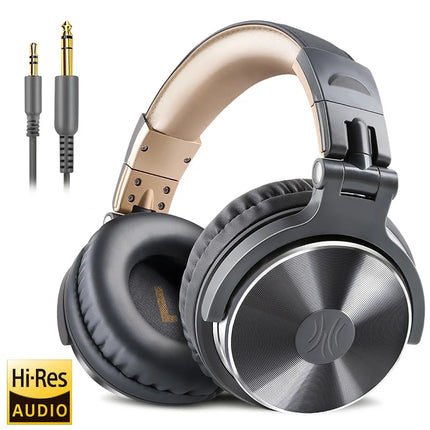 OneOdio Pro 10 Wired Hi-Res Studio DJ Headphones with Mic