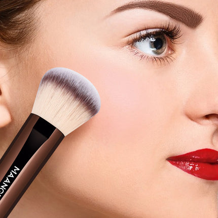 Velora Beauty 13pcs Makeup Brush Set Soft Fluffy Powder Eyeshadow Kabuki Blending with 2 Air Cushion Puffs