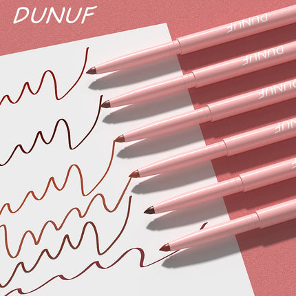 Velora Beauty 6pcs Lip Liner Set Waterproof Long Lasting Non Fade Smooth Color Makeup