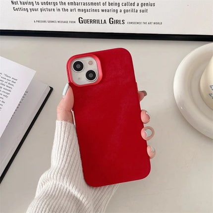 SoftFlannel MagSafe Case for iPhone 17/16/15 Pro Max Matte Wireless Charge Protective Cover