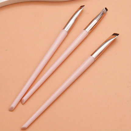 Precision 3-Piece Eyeliner & Eyebrow Makeup Brush Set