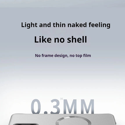 Samsung Ultra Thin Magnetic PC Shockproof Cooling Cover for S22/S23/S24/S25 Ultra Plus by OKEYWOW, showing sleek, protective phone case.