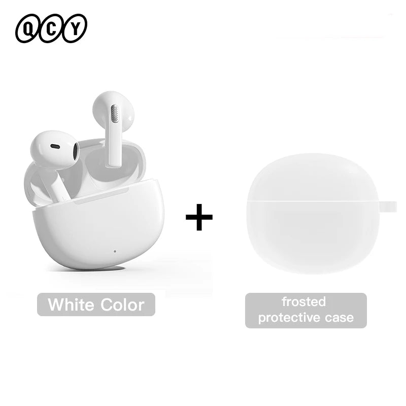 QCY T20 TWS Wireless Earphones Bluetooth 5.3 Earbuds 68ms Low Latency 13mm Driver HIFI Headphones 4 Mics+ENC HD Call Headsets