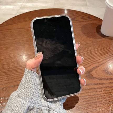 Clear fruit design iPhone case by OKEYWOW for iPhone 11 Pro Max, XR, XS, SE, made of soft TPU, shockproof and protective.