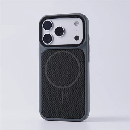 TechWeave MagSafe Woven Canvas Case for iPhone 15–16-17 Series
