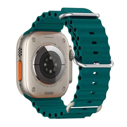 OceanFlex Silicone Sport Band for Apple Watch Ultra 2/Ultra/Series 10/9/8/7/6/SE 38mm–49mm