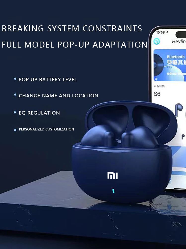 Xiaomi TWS Bluetooth 5.3 Earphones: AP09 Wireless Mijia In-Ear Headphones with Noise Reduction, delivering HiFi Stereo Sound for an immersive audio experience