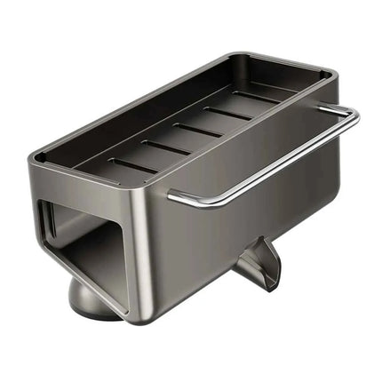 Stainless Steel Sink Storage Rack with Suction Cup Sponge Holder
