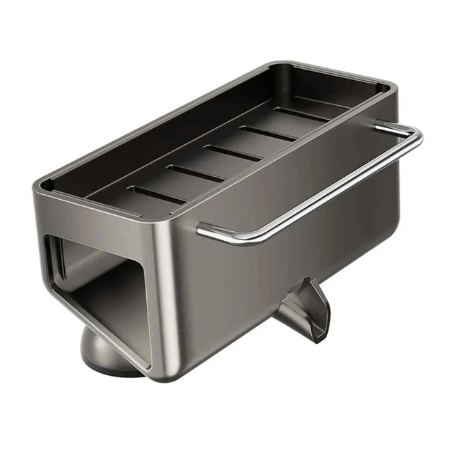 Stainless Steel Sink Storage Rack with Suction Cup Sponge Holder